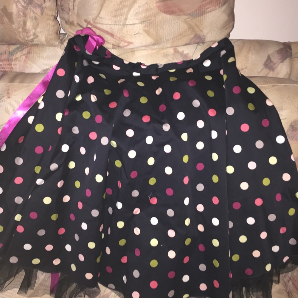 Polka- dot fancy skirt - Picture 1 of 4
